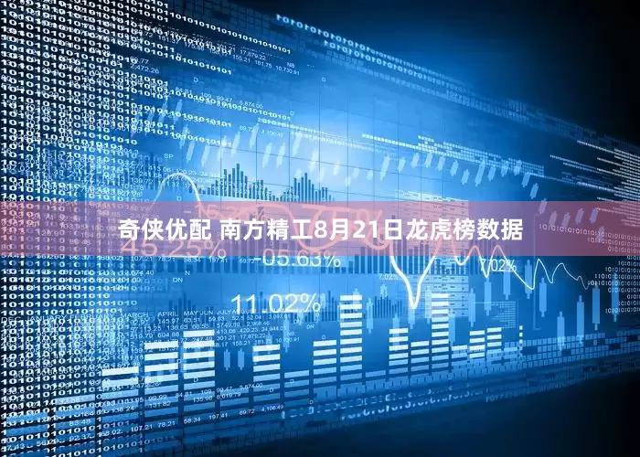 奇侠优配 南方精工8月21日龙虎榜数据